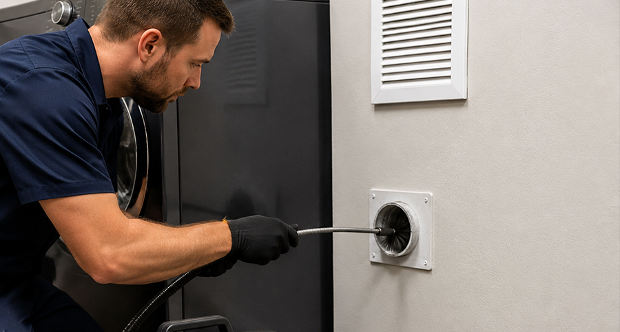 Dryer Vent Cleaning Technician