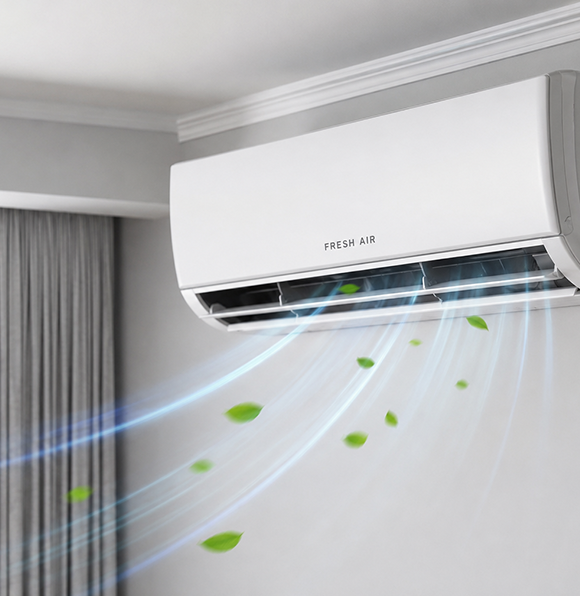 Fresh Air AC System Improving Indoor Air Quality