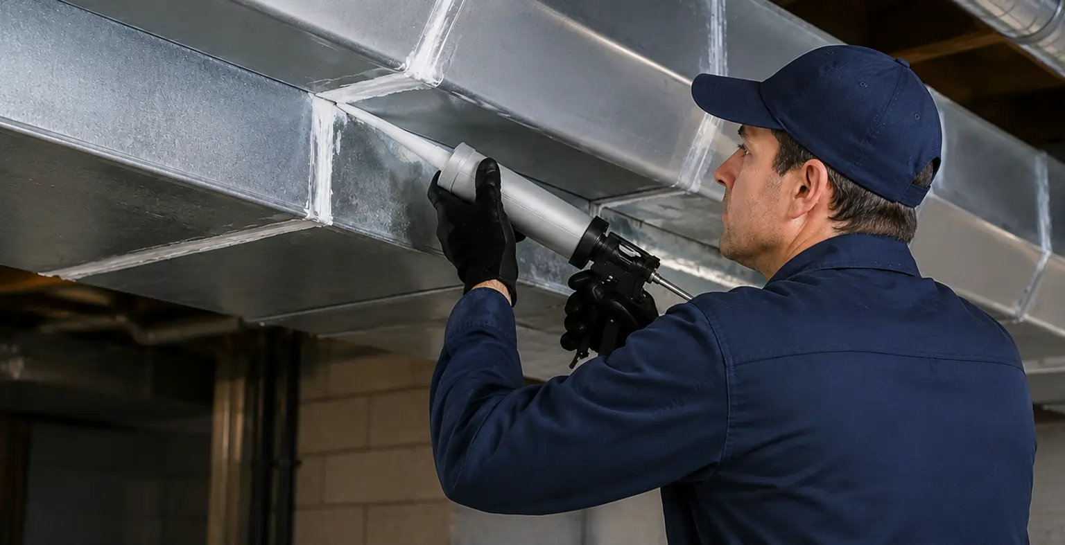Conroe Duct Sealing and Leak Repair